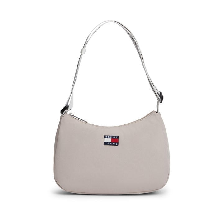 Tommy Jeans Women's Beige Shoulder Bag, Sports Direct