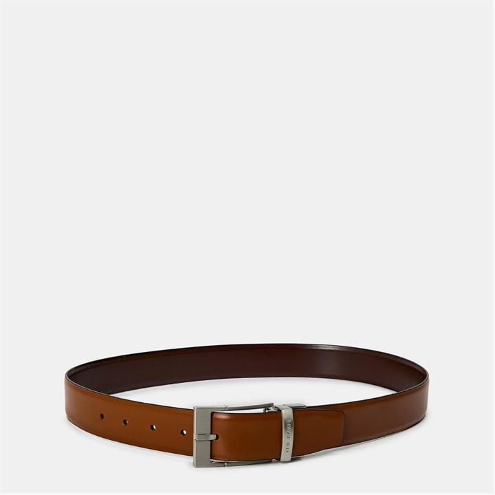 Ted Baker Men's Brown Leather Belt in Size 115, Sports Direct