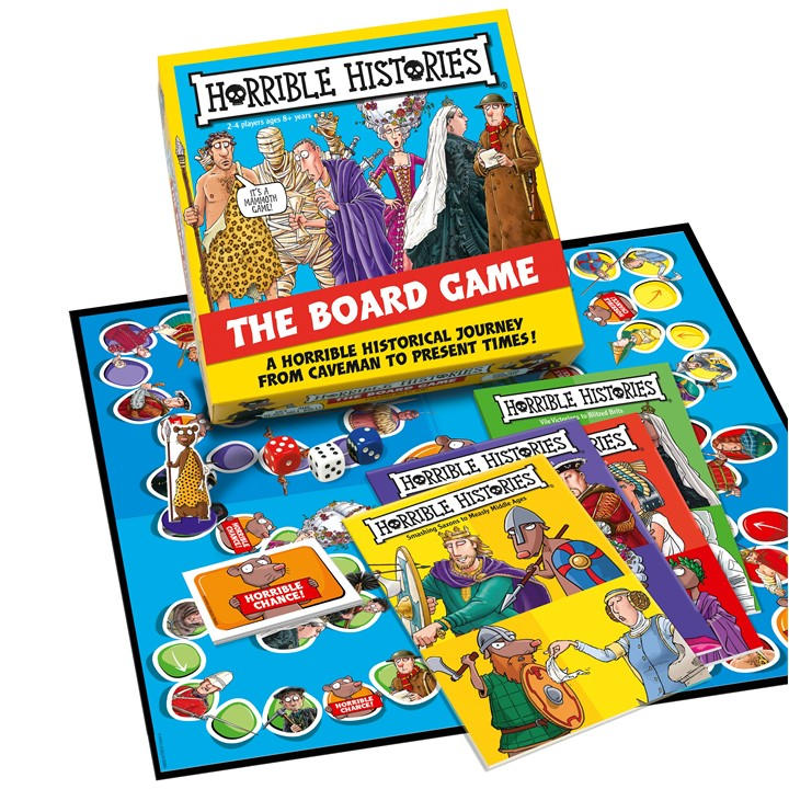 Horrible Histories The Board Game History Ages 8+ 2-4 Players Family Fun - Image 13