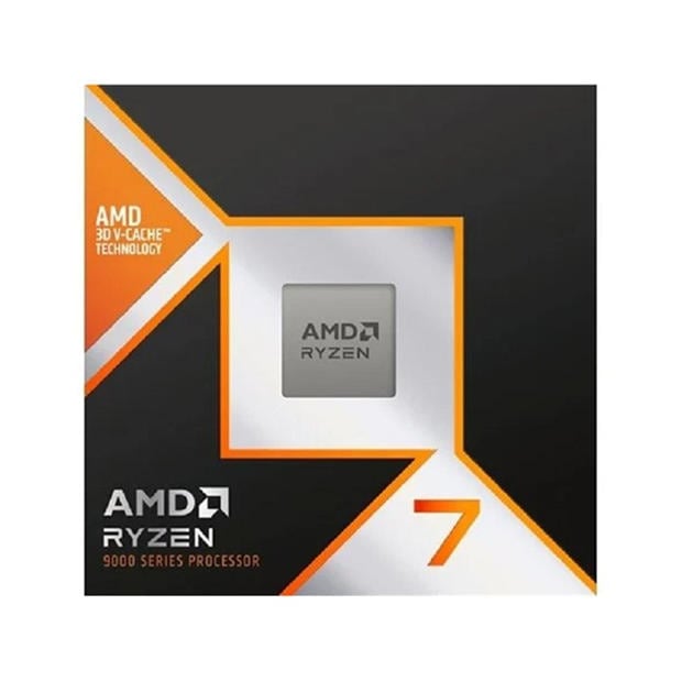 Black - AMD - Ryzen 7 9800X3D Desktop Processor
