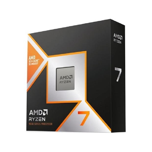 Black - AMD - Ryzen 7 9800X3D Desktop Processor