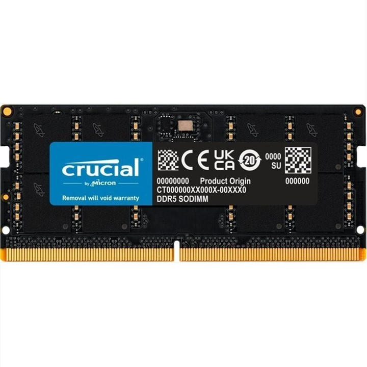 Crucial Technology  Black 32Gb Ddr5 5600Mhz Ram Laptop Memory, Sports Direct