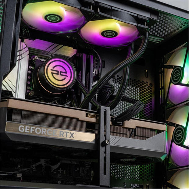 Black - PCSpecialist - Wraith 206 Gaming PC - Intel i9 14900KF RTX 5090 32GB RAM 2TB SSD - 4K Gaming