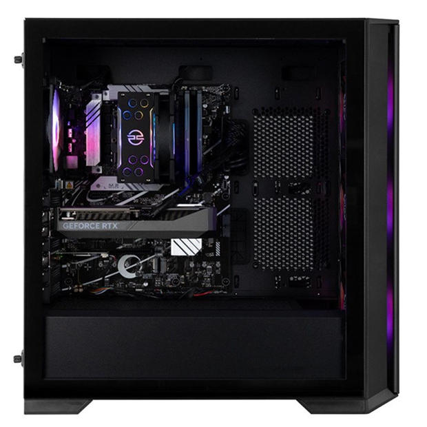 Black - PCSpecialist - Wraith 166 Gaming PC - Intel i5 14400F RTX 5060 Ti 16GB RAM 1TB SSD - 1440p Gaming