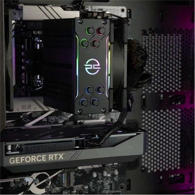 Black - PCSpecialist - Wraith 166 Gaming PC - Intel i5 14400F RTX 5060 Ti 16GB RAM 1TB SSD - 1440p Gaming