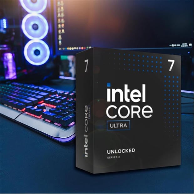 Black - Intel - Core Ultra 7 265K 20 Core/20 Thread CPU