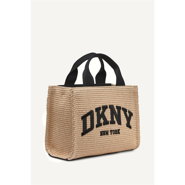 Natural/Black - DKNY - Women's Straw Bag