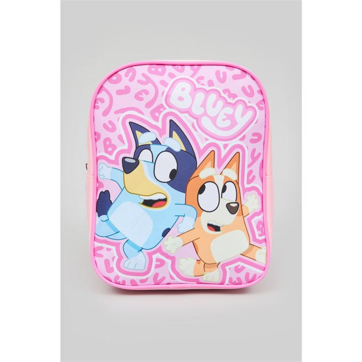 Bluey  Kids Pink Kids' Backpack, Sports Direct