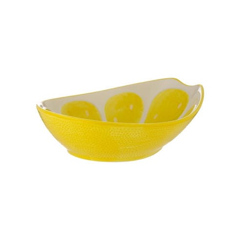 Typhoon - World Foods 22cm lemon oval bowl