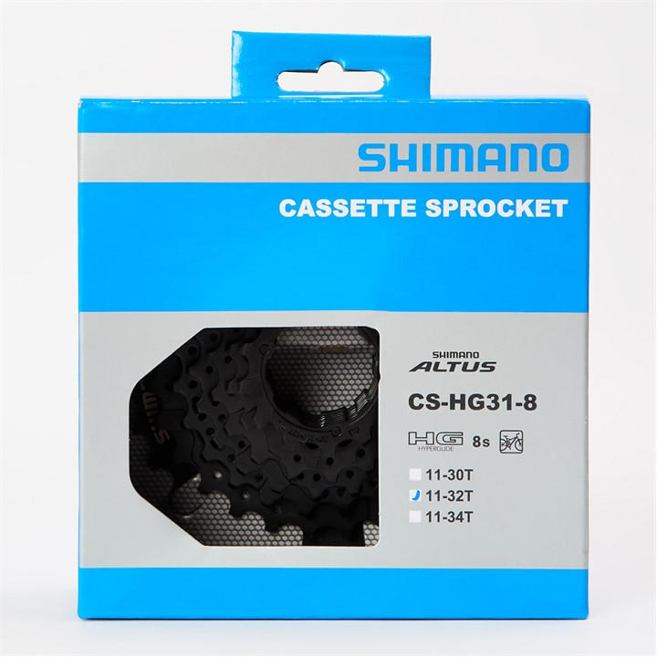 Shimano  Black Mountain Bike Cassettes, Sports Direct