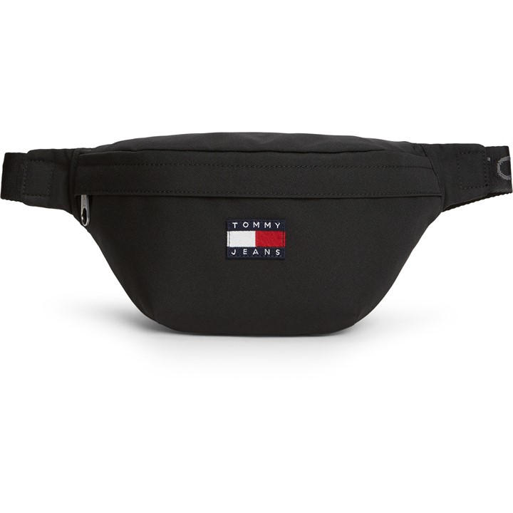 Tommy Jeans  Black Essential Daily Bumbag, Sports Direct