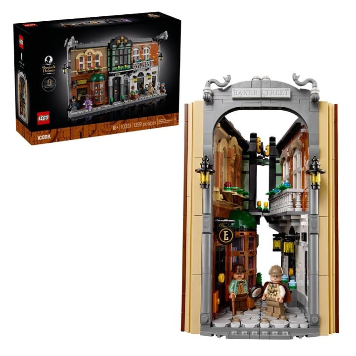 Lego   10351 - Icons Sherlock Holmes: Bookend, Sports Direct