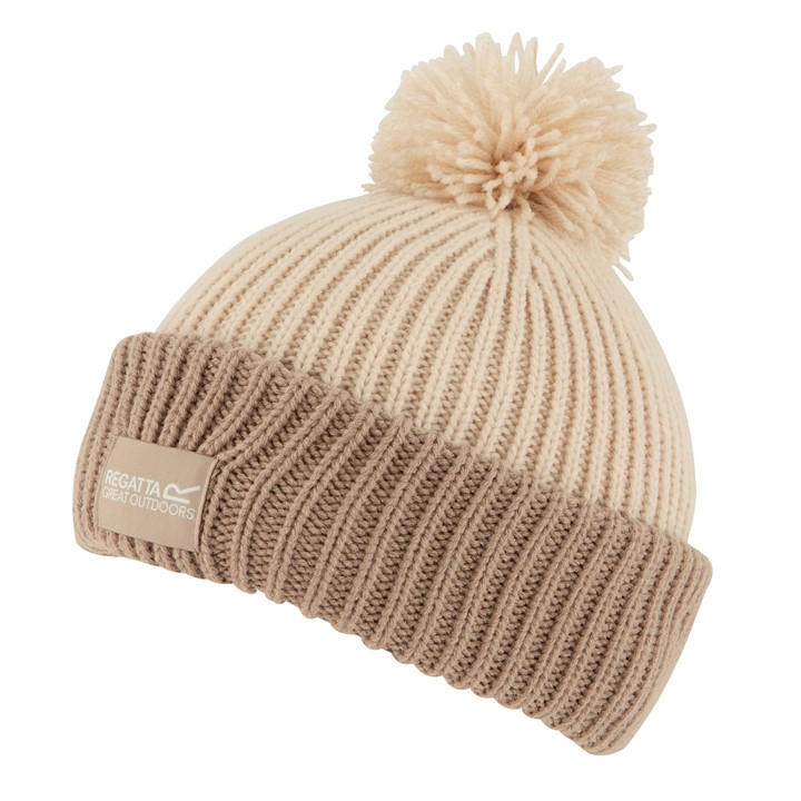 Regatta  Cream Connora Beanie in Size Single, Sports Direct
