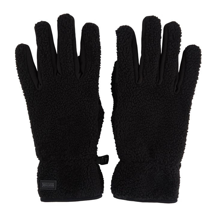 Regatta  Black Borg Gloves in Size L-XL, Sports Direct