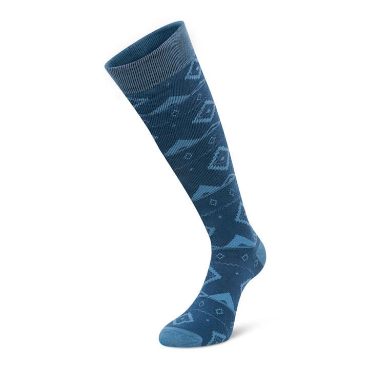 Dare 2B Men's Mountain Denim Fairisle Print Print Ski Socks Ii in Size 6 - 12 Months, Sports Direct