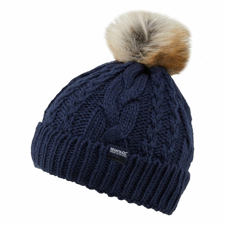 Regatta Women's Blue Lovella Hat Vi in Size Single, Sports Direct