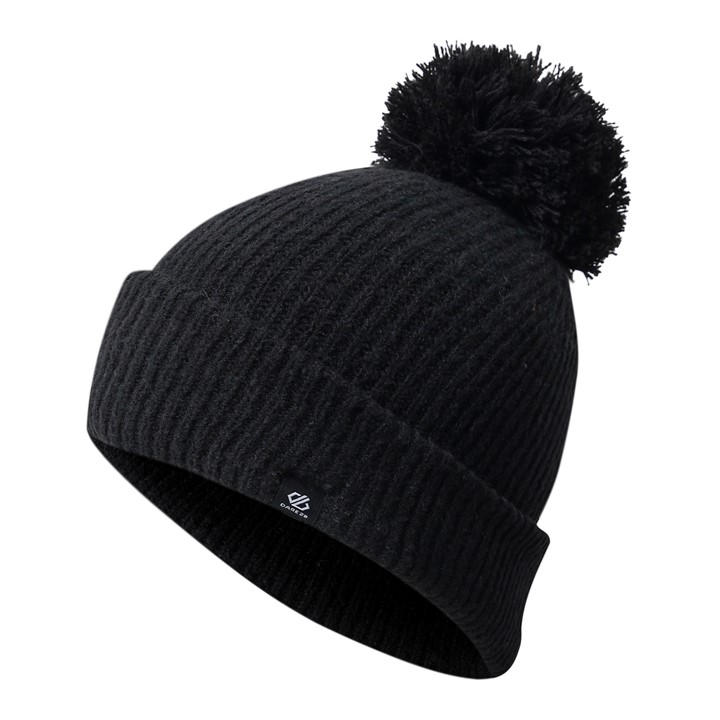 Dare 2B Women's Black Maya Pom Beanie in Size Single, Sports Direct