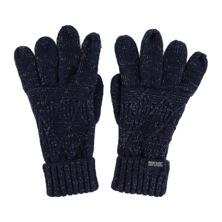 Regatta Women's Winter Multimix Gloves Blue - Image 2