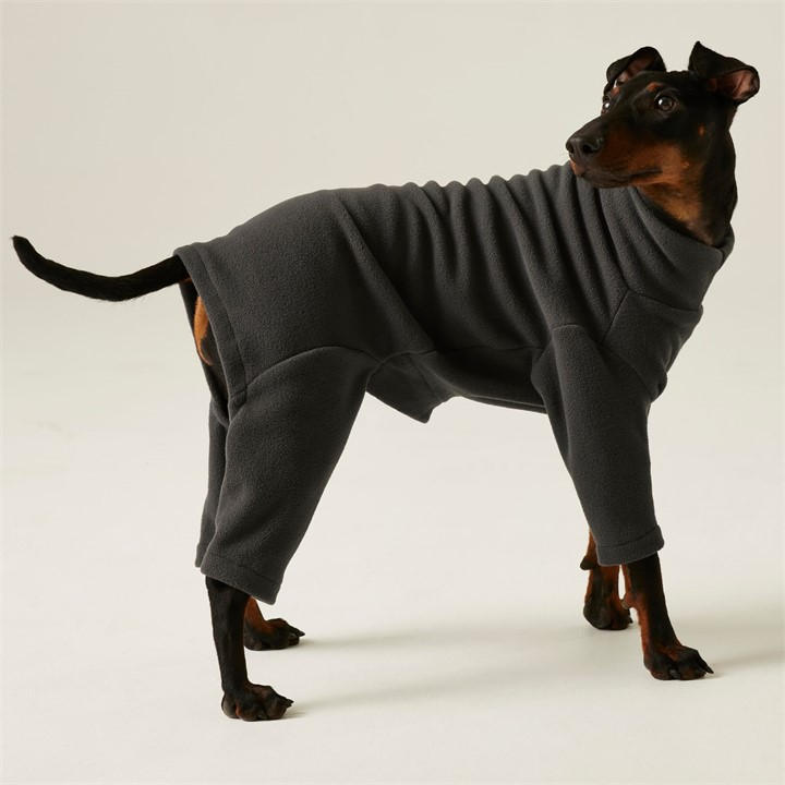 Regatta  Grey Dog Fleece-Lined Mud Suit in Size S, Sports Direct
