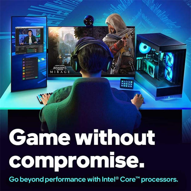 Black - Intel - Core i5 14400 10 Core/16 Thread LGA1700 CPU