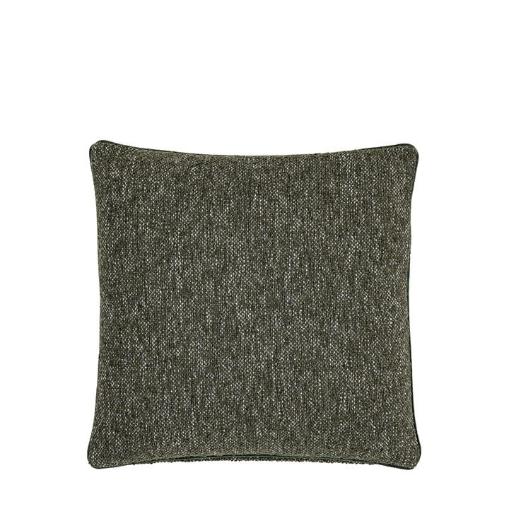 Gallery  Green Bouclé Natural Cushion Cover in Size 45x45cm, Sports Direct