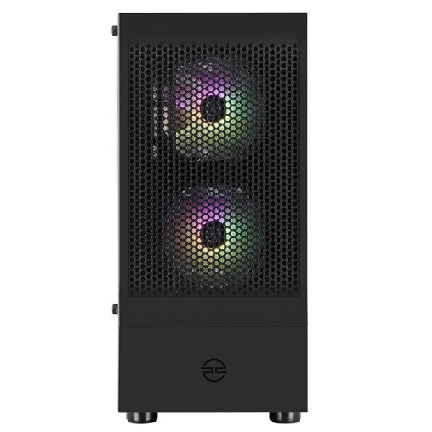 Black - PCSpecialist - Wraith 142 Bundle Gaming PC - Ryzen 5 5500 RTX 3050 16GB RAM 512GB SSD - Full Setup