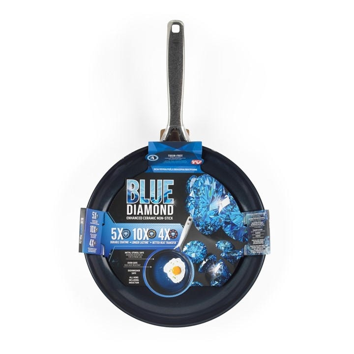 Blue Diamond  Frying Pan  in Size 30cm, Sports Direct
