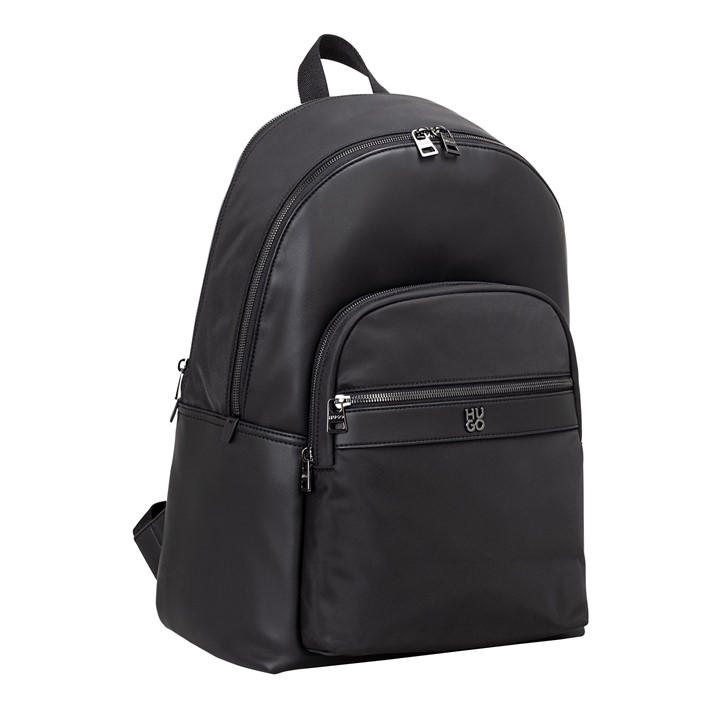 Hugo Men's Black Contemporary Quantic Backpack, Sports Direct