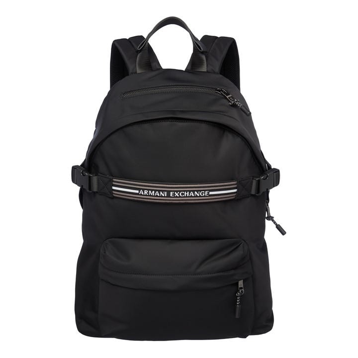 Armani Exchange Men's Black Backpack, Sports Direct