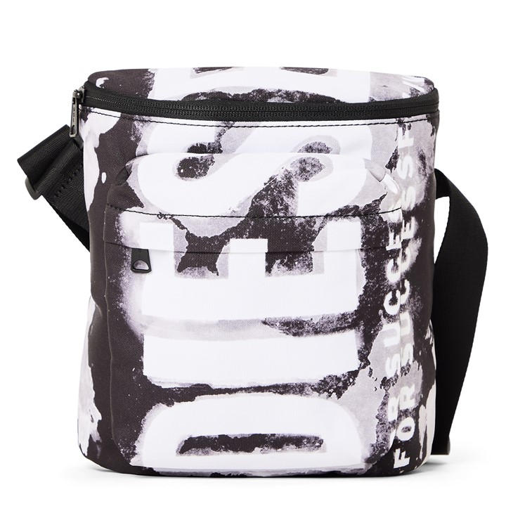 Diesel  Black Crossbody Bag in Size Adults, Sports Direct