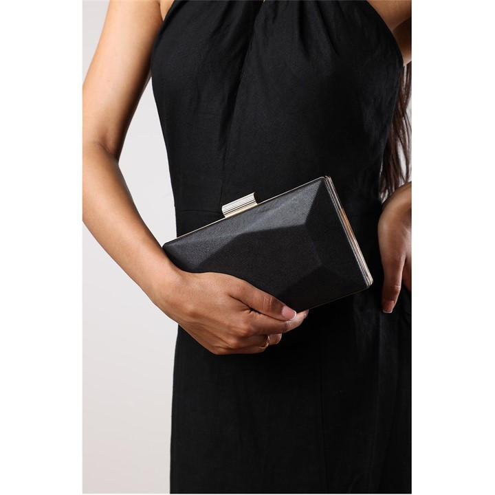 Wheres That From Women's Black Wheres Embellished Evening Clutch, Sports Direct