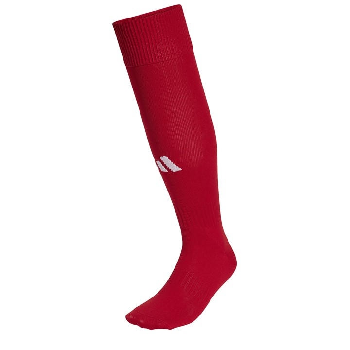 Adidas  Red Santos Football Sock in Size 12+, Sports Direct