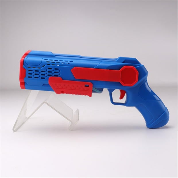 Blue & Red - Hot Tuna - LED Bubble Gun 80ml with 10 Holes