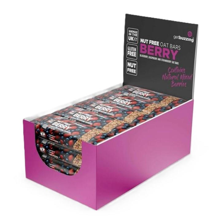 Get Buzzing Flapjack (20 X 62G) - Mixed Berry - Box of 20 - Image 3