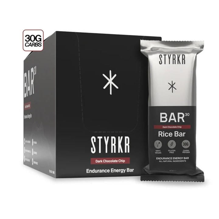 Styrkr  None Bar30 Vegan Energy Bar (12 X 44G) in Size Pack of 12, Sports Direct