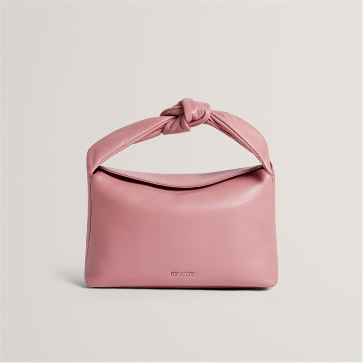 Ted Baker Women's Pink Knot Bow Slouch Bag, Sports Direct