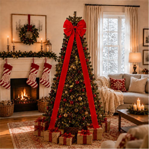 The Spirit Of Christmas - 50*180cm Giant Tree Bow