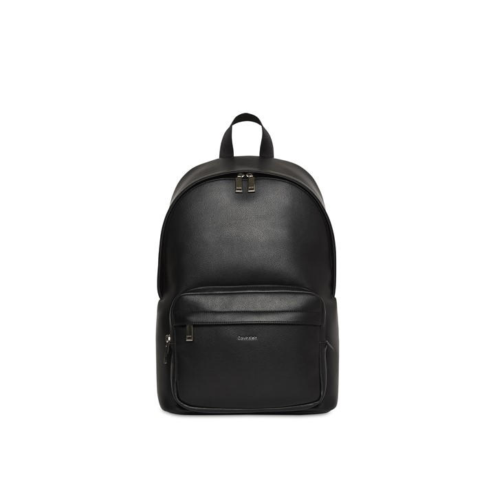 Calvin Klein Men's Black Raised Round Backpack, Sports Direct