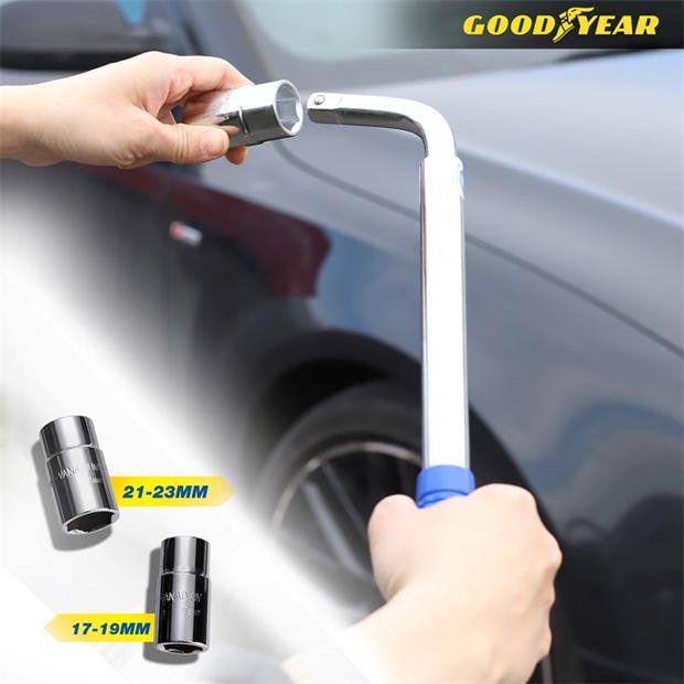 Silver - Goodyear - Goodyear Wheel Nut Master Wrench