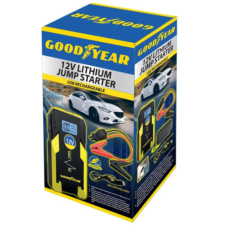 Goodyear   Lithium Jump Starter, Sports Direct