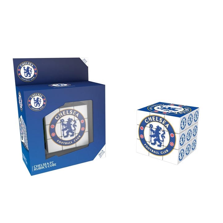 Team  Kids Blue Football Rubiks Cube, Sports Direct