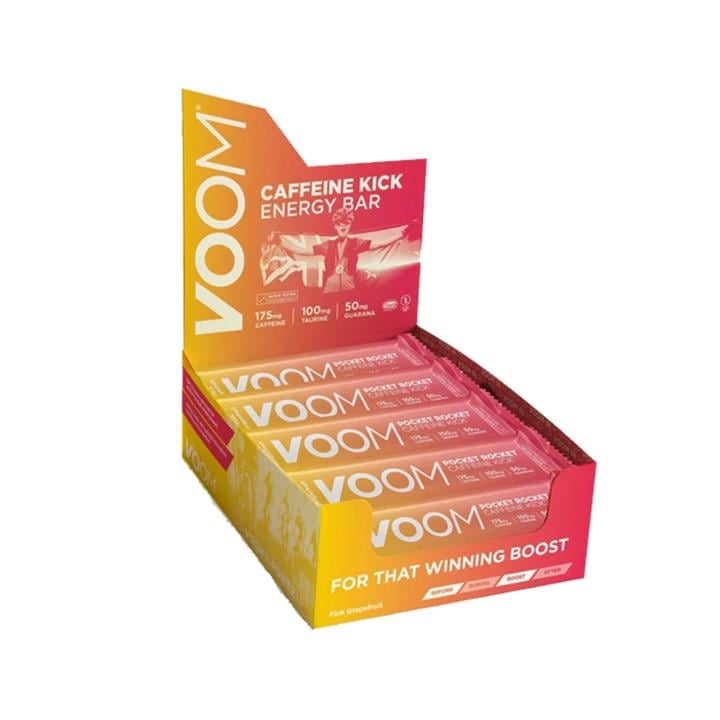 Voom None Pocket Rocket Energy Bars (20 X 47G) in Size Box of 20, Sports Direct