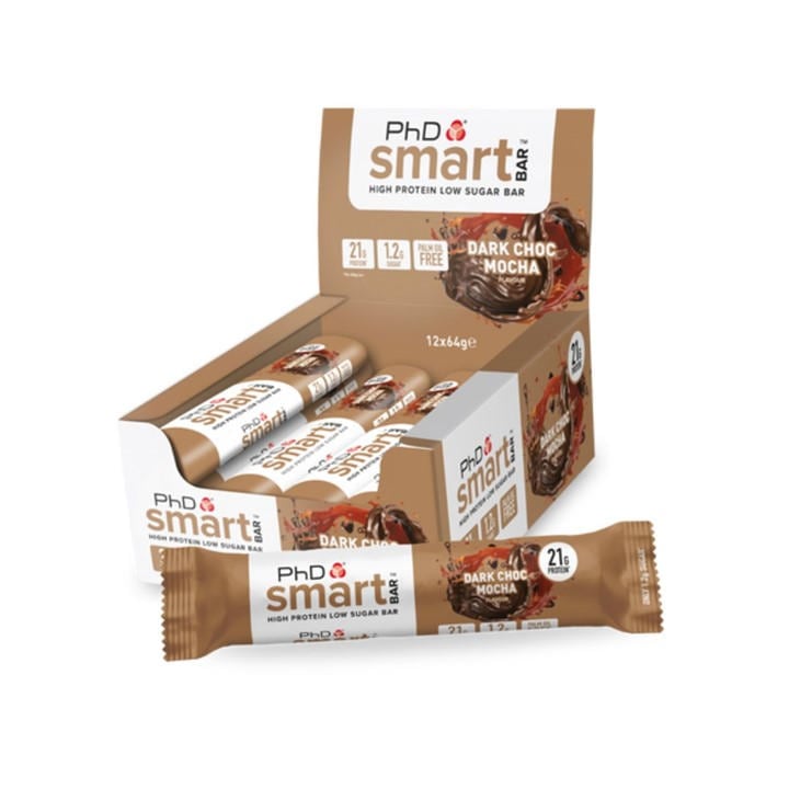 Phd  None Smart Protein Bar (12 Bars) in Size Pack of 12, Sports Direct