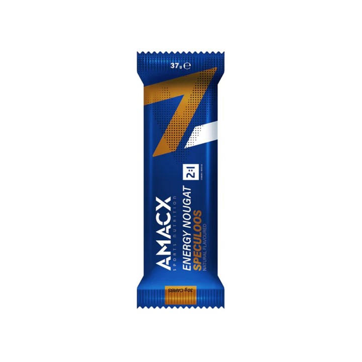 Amacx  None Energy Nougat (12 X 37G) in Size Pack of 12, Sports Direct