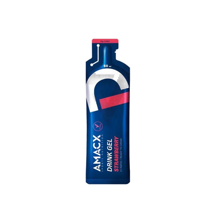 Amacx  None Energy Drink Gel (12 X 60Ml) in Size Pack of 12, Sports Direct