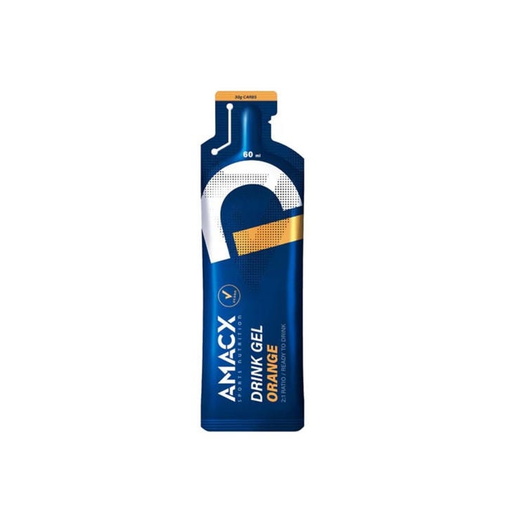 Amacx  None Energy Drink Gel (12 X 60Ml) in Size Pack of 12, Sports Direct