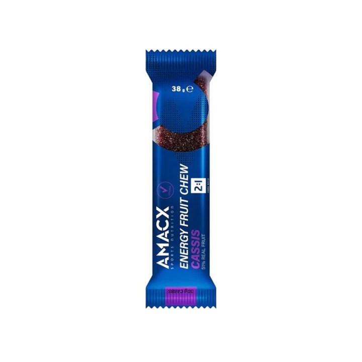 Amacx  None Energy Fruit Chew (12 X 38G) in Size Pack of 12, Sports Direct