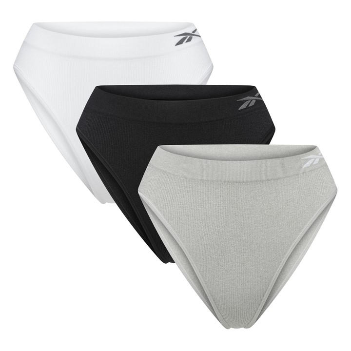 Reebok Women's  3 Pack Seamless Briefs in Size 14, Sports Direct