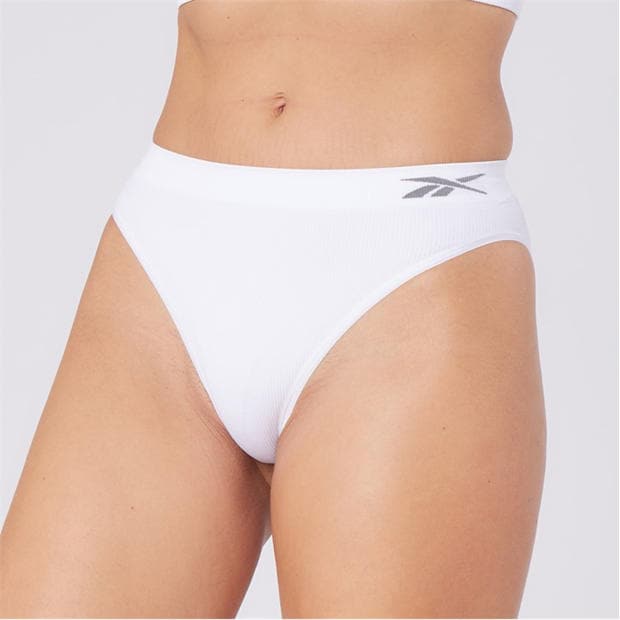 Black/Whit/Grey - Reebok - Reebok Womens 3 pack Seamless Briefs