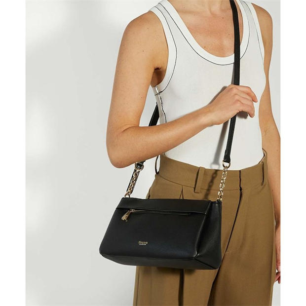 Black - Dune London - Women's Drive Crossbody Bag